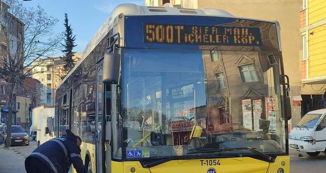 İki yakayı birbirine bağlayan 500T otobüs hattının güzergahı kısaldı